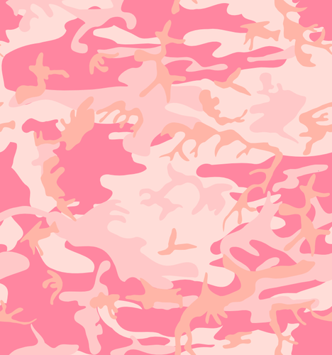 Roze camouflage print vector afbeelding