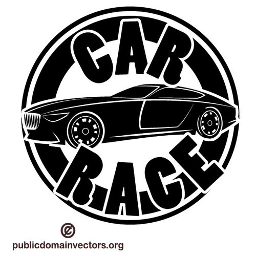Logotyp wyÅ›cig samochodÃ³w
