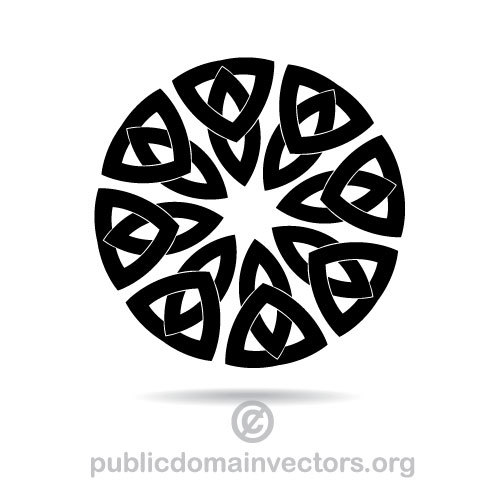 Keltisk knute vektor design