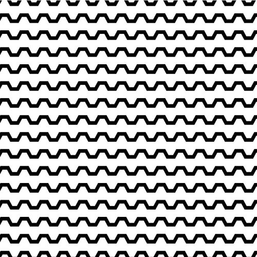 Black line zigzag pattern