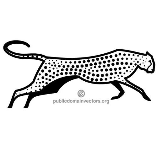Cheetah vector afbeelding