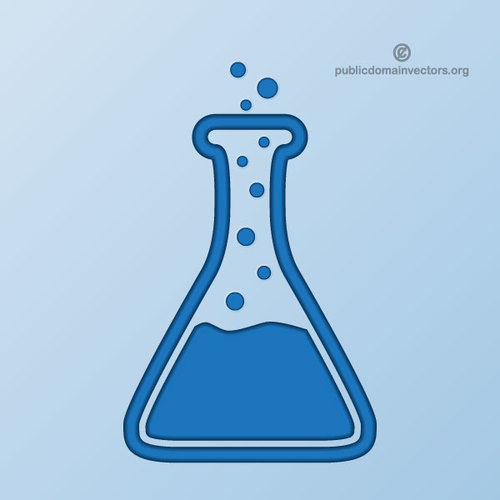 Chemische lab vector pictogram