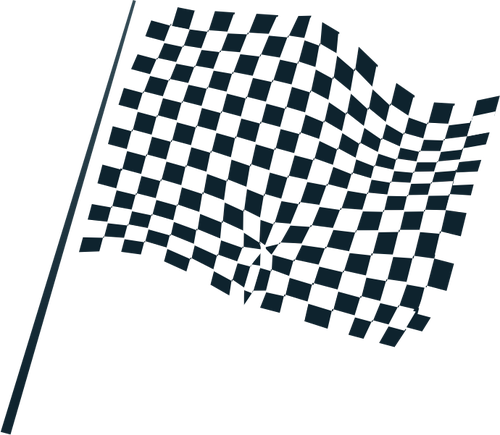 Imagem de vetor de Ã­cone de bandeira quadriculada