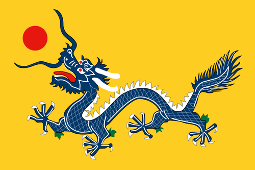 Imagen vectorial de dragÃ³n chino azul