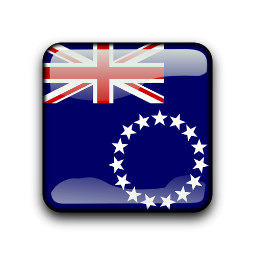 Vector bandeira de Ilha Cook