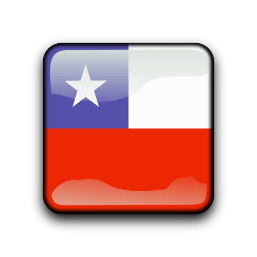 BotÃ³n de Chile vector bandera