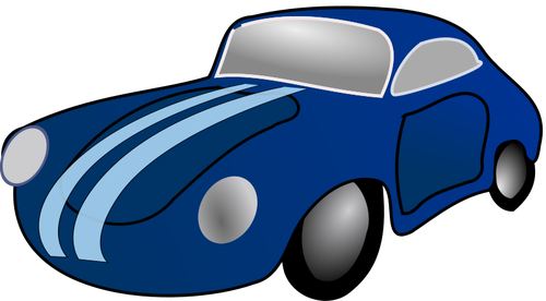 Speelgoed auto vectorillustratie clip art
