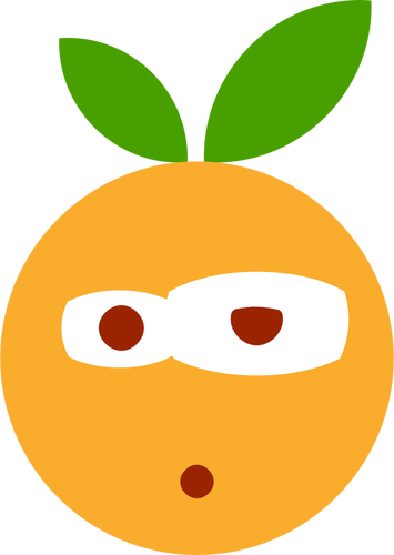 Emoji jeruk