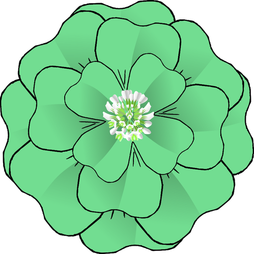 Fleur verte