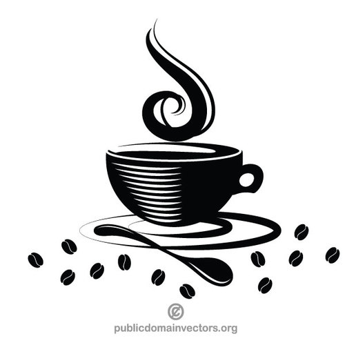Imagem vetorial de beber cafÃ©