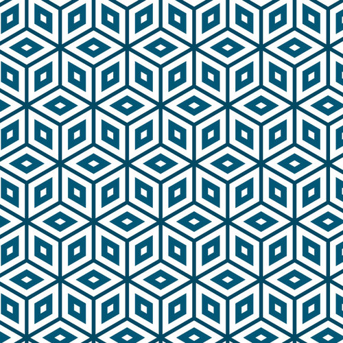 geometrische patroon van 3D-kubussen