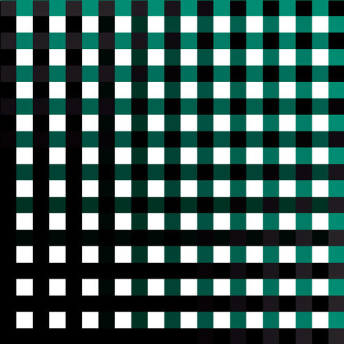 Colored grid pattern