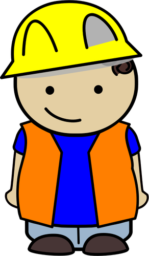 Icono de kid de construcciÃ³n