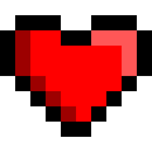 Pixel hjertet