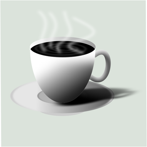 HeiÃŸen schwarzen Kaffee