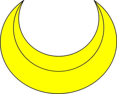 Crescent vorm vector
