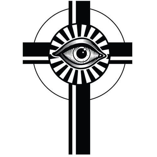 Kreuz mit einem Auge