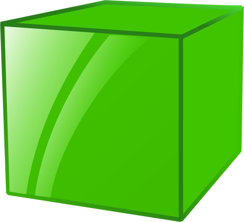 Odblaskowy zielony moduÅ‚u grafiki wektorowej