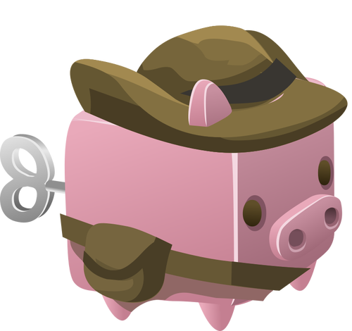 Pinky-Schwein-Spielzeug