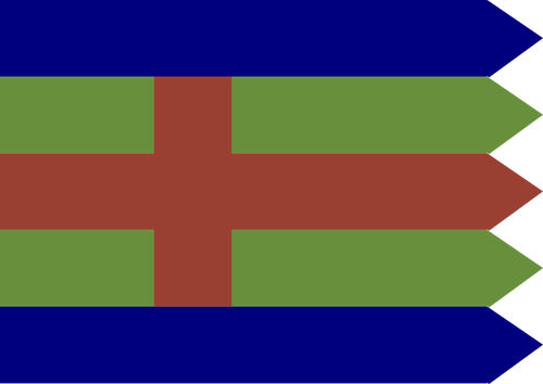 JÃ¼tland-Flagge