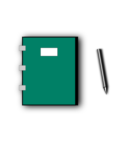 Groen dagboek boek