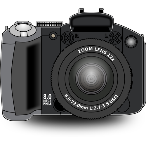 Digital zoom-kamera