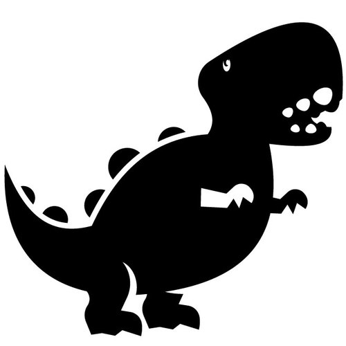 Graphismes de dessin animÃ© de dinosaure