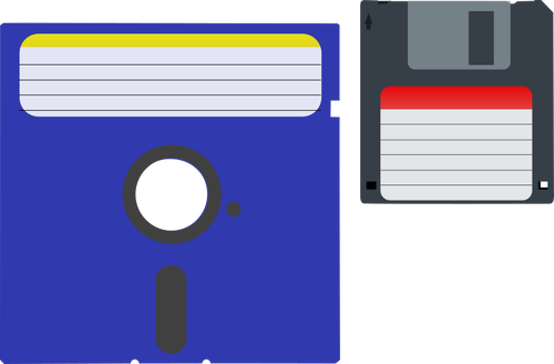 Dua floppy disk