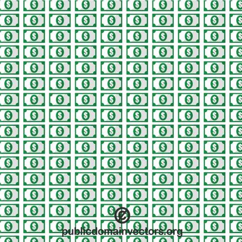 Background pattern with dollar bills