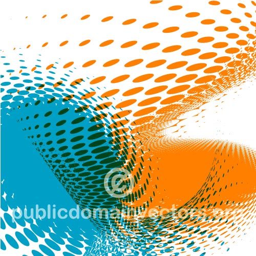 Halftone stock vector design