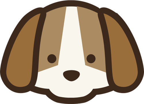 Jepang Dou Shou Qi anjing vektor ilustrasi