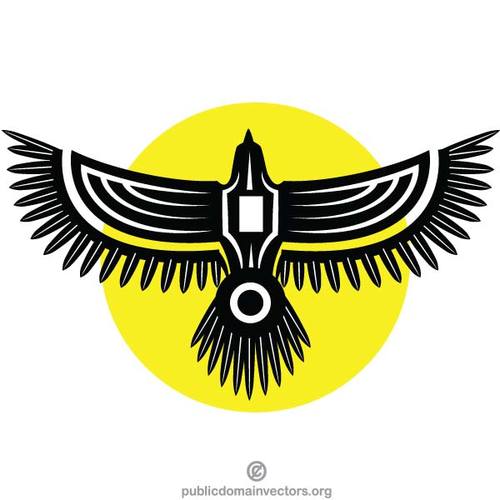 Eagle tribal symbool