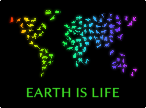 Jorden Ã¤r livet Illustration
