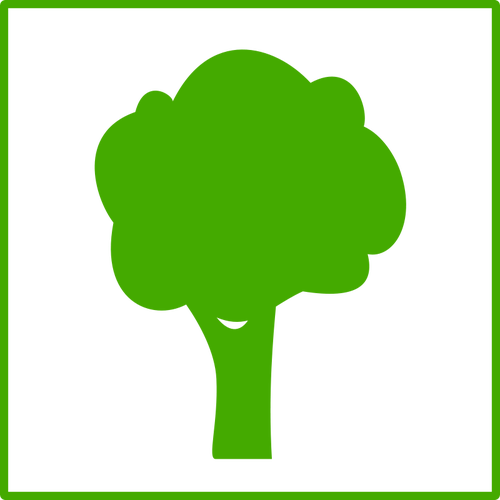 IcÃ´ne de vecteur Eco arbre
