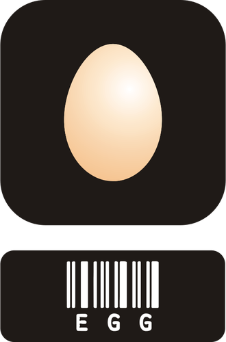 GrÃ¡ficos del Vector icono de huevo