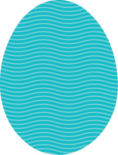 Imagen de vector de huevos de Pascua azul