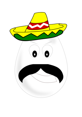 IlustraciÃ³n de vector de huevo mexicano
