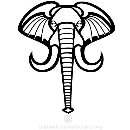 Elefant graficÄƒ vectorialÄƒ