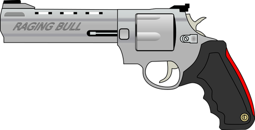 Revolver with text