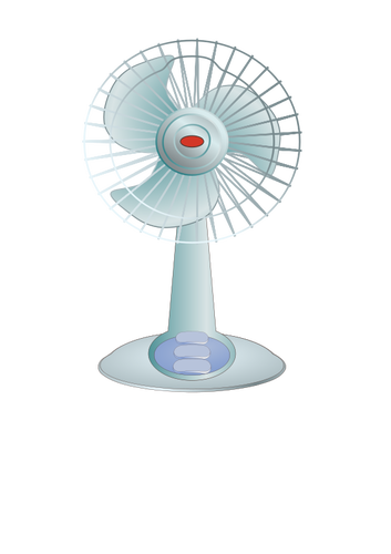 Desktop fan vector image