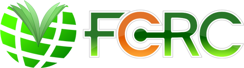 Vector de logotipo FCRC libro de dibujo