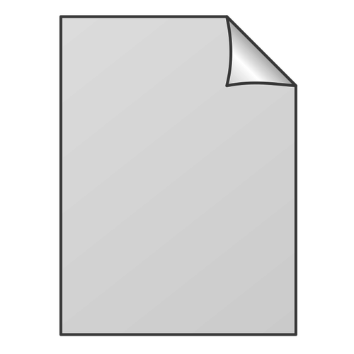 GrÃ¥tone filen ikonet vektorgrafikk utklipp