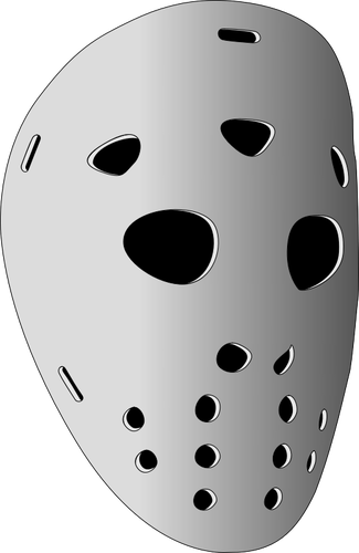 Vektor Klipart hokejovÃ¡ maska