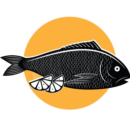 Art de clip de silhouette de poisson