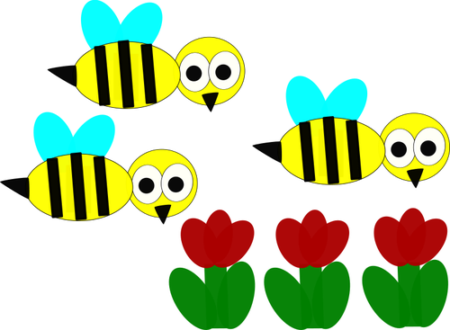 Kwiaty i pszczoÅ‚y