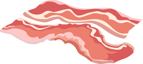 Bacon stykker