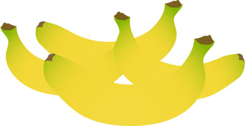 Gula bananer fÃ¤rg illustration