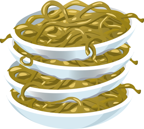 Noodles su piastre