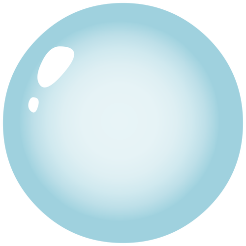 Imagem vetorial de bolha azul