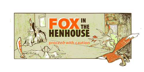 Fox di rumah ayam